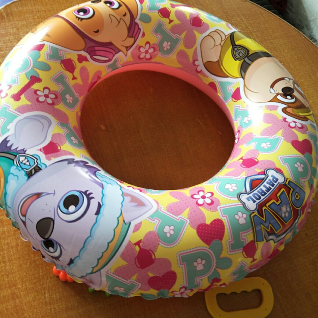 汪汪队立大功60cm游泳圈a儿童游泳圈加厚充气腋下圈6-10岁小孩浮圈