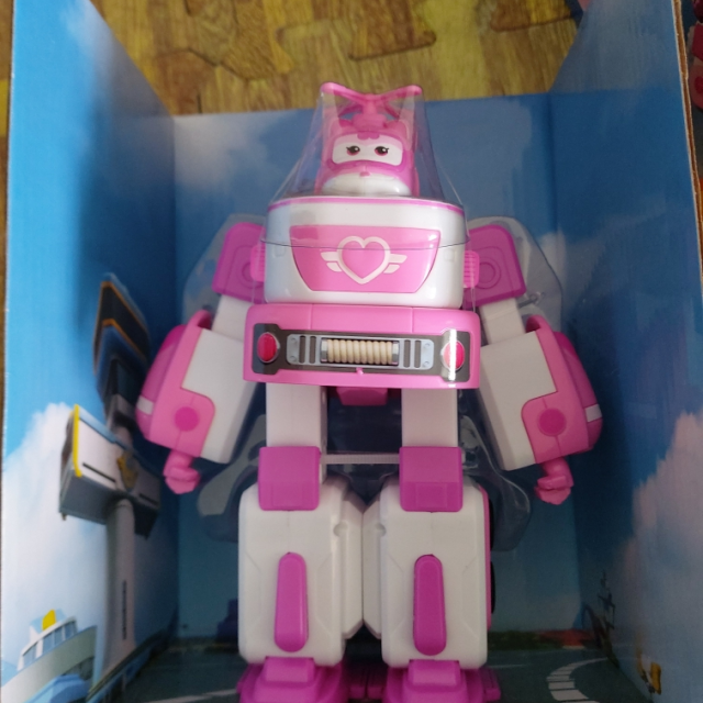 奥迪双钻auldey超级飞侠载具系列机器人套装小爱