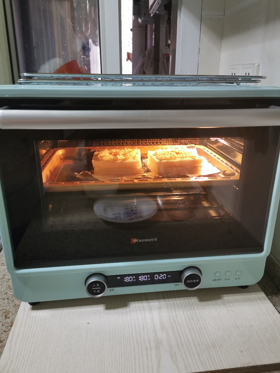 风炉烤箱家用电烤箱智能烘焙40升大容量全自动多功能海氏电烤箱晒单图