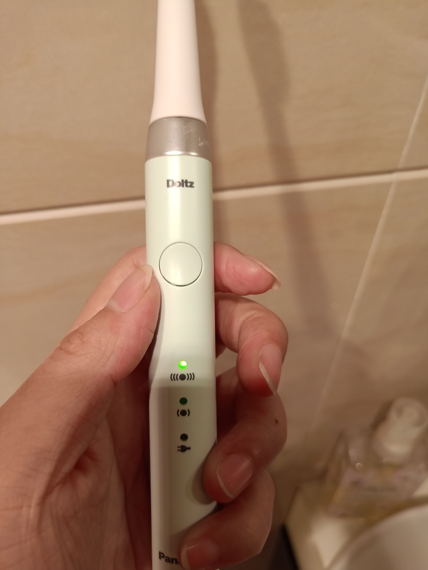 松下(panasonic 电动牙刷 ew-dm71-g充电式声波震动自动细软毛家用