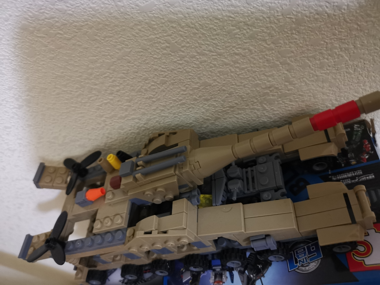 开智kazi 兼容乐高积木益智拼装玩具军事飞机坦克模型男女孩儿童6-14