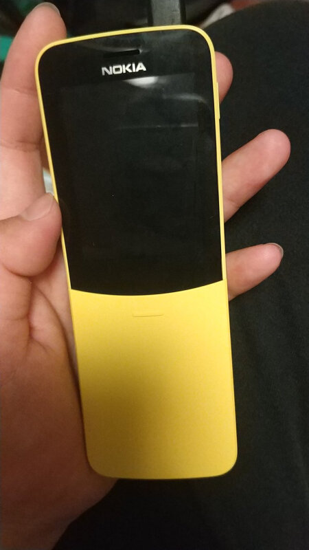 诺基亚 nokia 8110 移动联通4g手机 黄色 直板按键 双卡双待 经典复刻