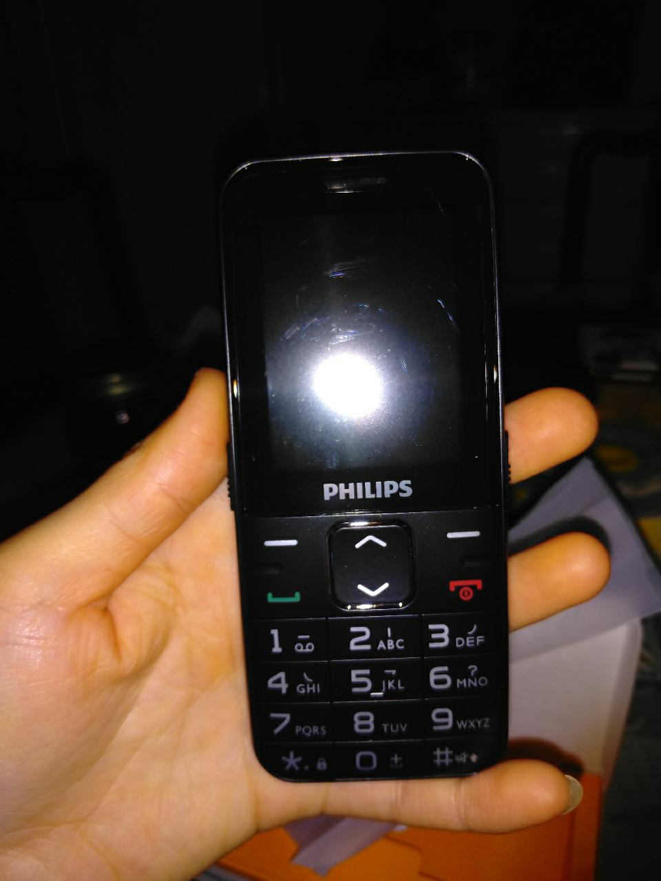 飞利浦(philips) e186a 移动联通2g 双卡双待 老人手机 曜石黑晒单图