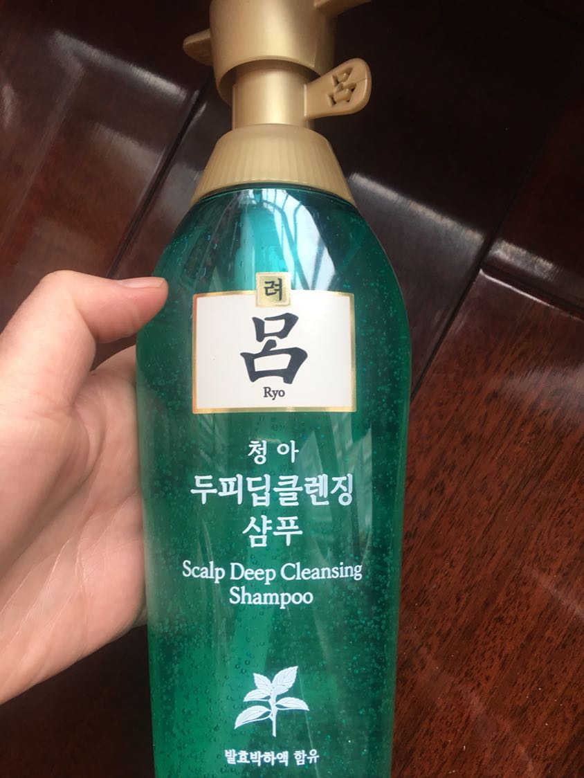 【免邮免税】ryo吕 韩国进口 新概念配方 绿吕 控油去屑洗发水400ml