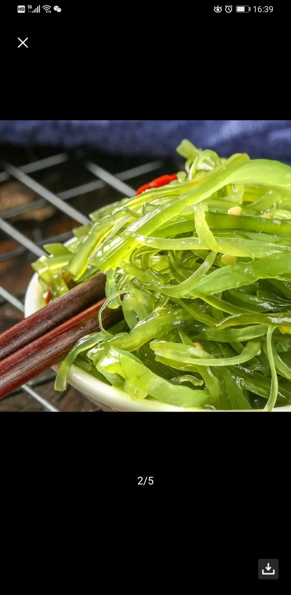 裙带菜凉拌海即食寿司食材小包装新鲜海带丝裙边菜海藻沙拉晒单图