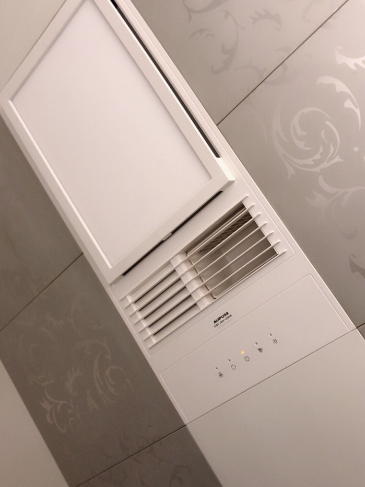 奥普(aupu)浴霸e365 超薄智能高端风暖型浴霸 普通集成吊顶式暖风机