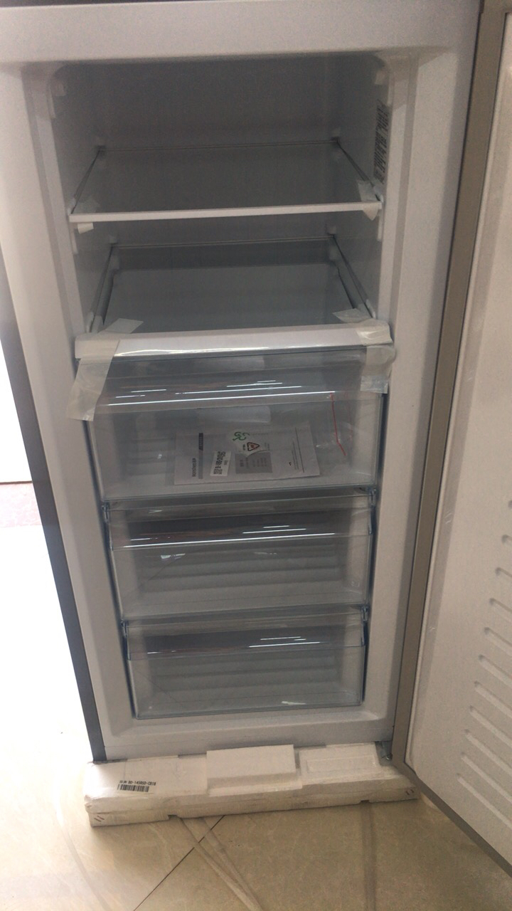 容声(ronshen) 145升 冰柜冰箱 小型立式冷冻柜 母乳储存 一级能效bd