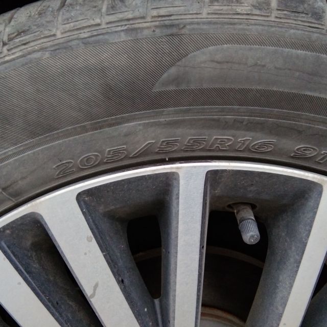 韩泰汽车轮胎k41520555r1691v适配朗逸马自达6明锐高尔夫7宝来