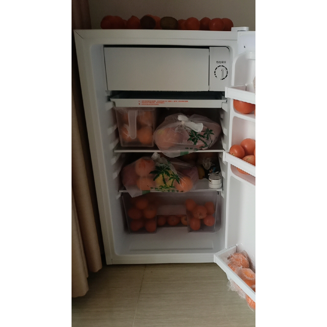 海信hisensebc100sa100升单门小冰箱家用保鲜一级节能实用微冻室经济