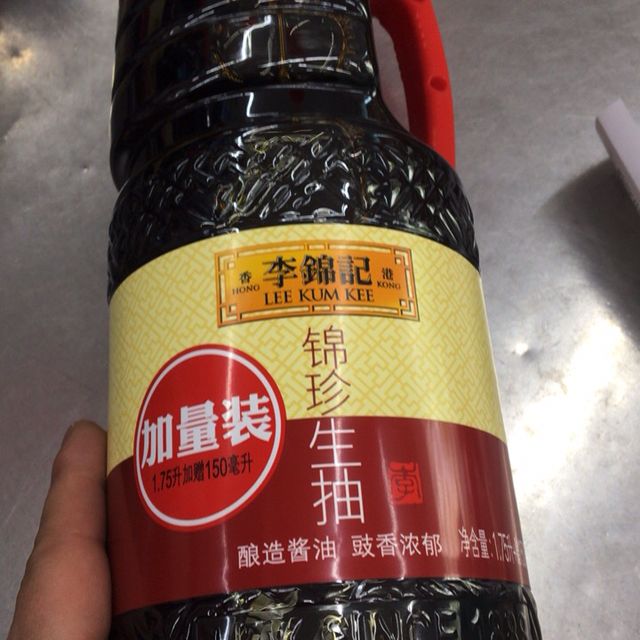 李锦记锦珍生抽1750ml酿造酱油凉拌炒菜蘸料