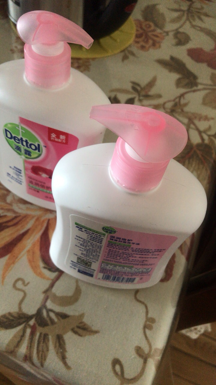 滴露(dettol)健康抑菌洗手液滋润倍护500g 瓶装 抑菌99.