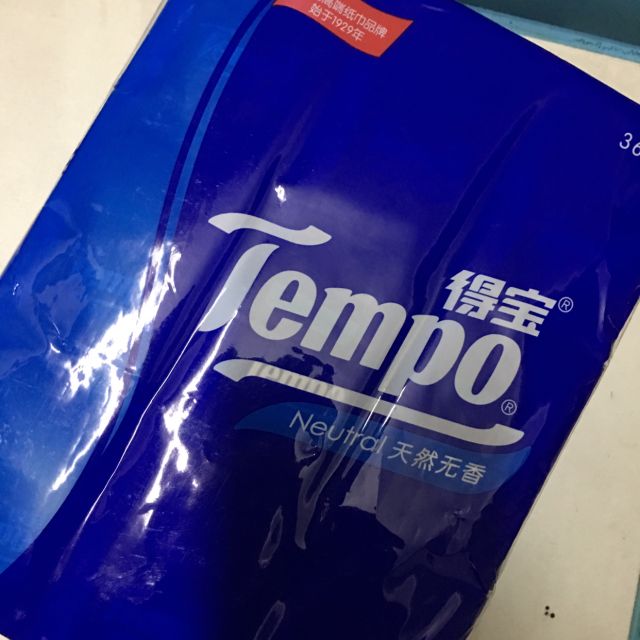 tempo/得宝 手帕纸 迷你4层*36包(天然无味) 纸手帕餐巾纸小包纸巾手