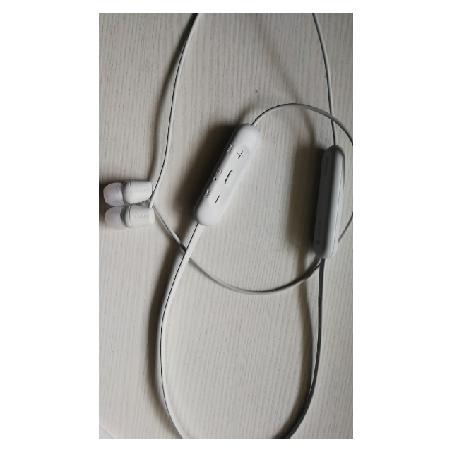 索尼(sony)wi-c200 无线入耳式立体声耳机 手机耳机 颈挂线控 白色