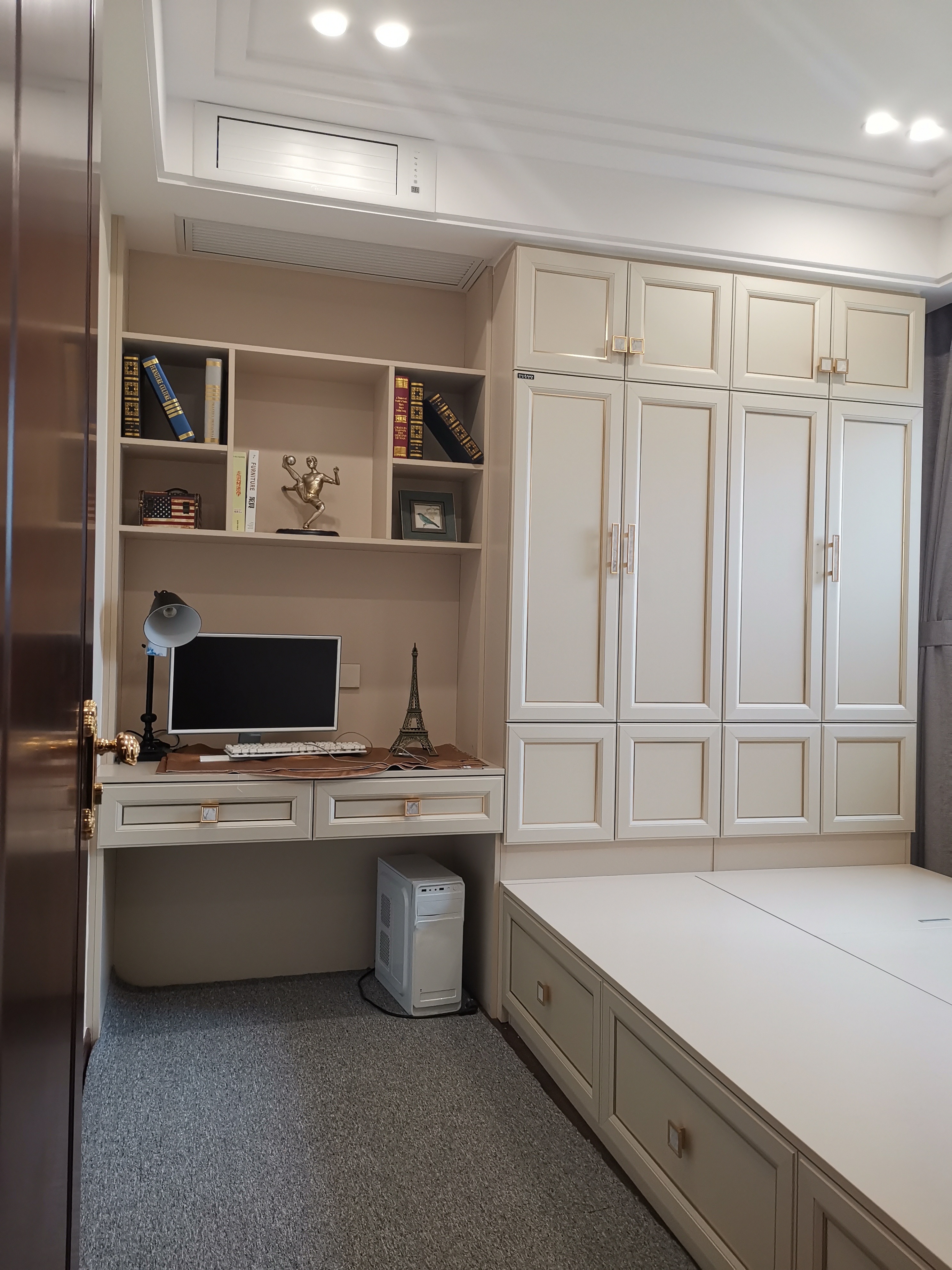 皮阿诺全屋定制儿童房上下床榻榻米双层床 儿童房间整体衣柜床定金