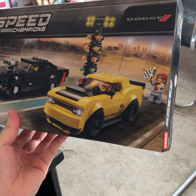 lego乐高speed赛车系列2018dodgechallengersrt75893益智玩具