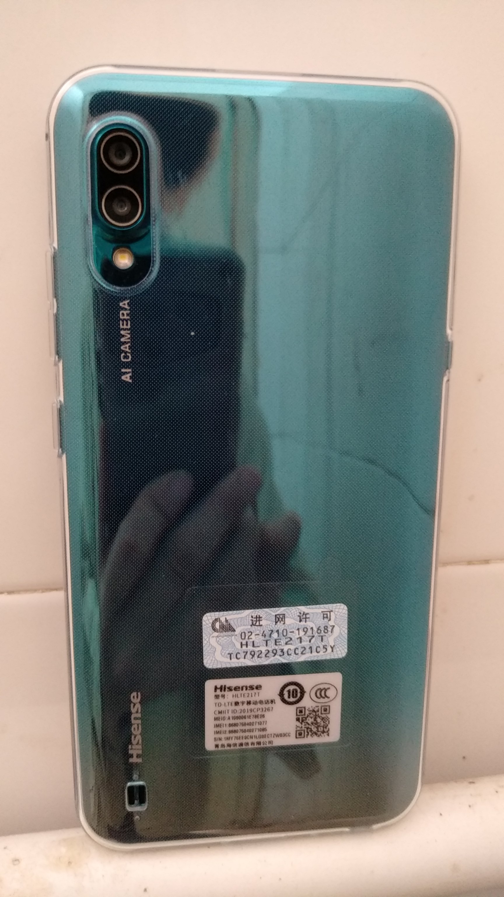 海信f30s 6gb 128gb 灵动水滴屏 全网通4g 大电量 带nfc 1300万ai智慧