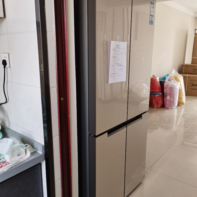 美的(midea)bcd-515wgpm 极地金 19分钟急速净味 精细分储 温湿精控