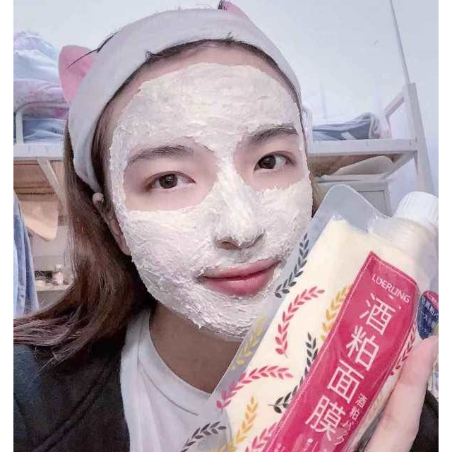 日本luerling酒粕620酒糟面膜膏体涂抹式去角质去老皮保湿补水紧肤淡