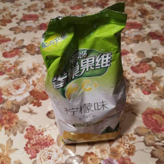 雀巢果珍果汁粉果维c柠檬味柠檬粉速溶冲饮固体富含维生素c饮料粉840g