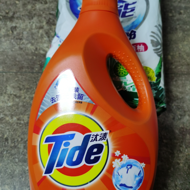 汰渍tide全效360洗衣液洁雅百合香型3kg勤洗衣深层洁净细菌拜拜