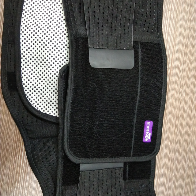 爱玛莎护腰带腰椎间盘突出腰肌劳损保暖发热医用腰托腰疼牵引治疗器