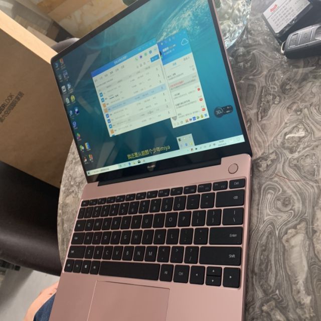 华为huaweimatebook13英寸2020款第十代酷睿i516gb512gb樱粉金mx250独