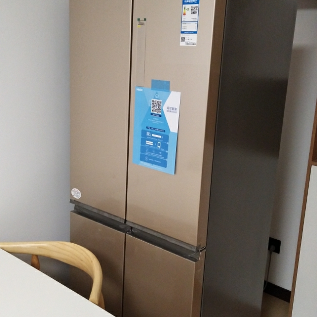 海尔haierbcd403wdpt403升十字对开门多门冰箱杀菌静音冷藏变温deo