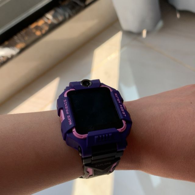 【前后双摄 酷炫新品】小天才电话手表z6 幻紫4g全网通儿童智能防水