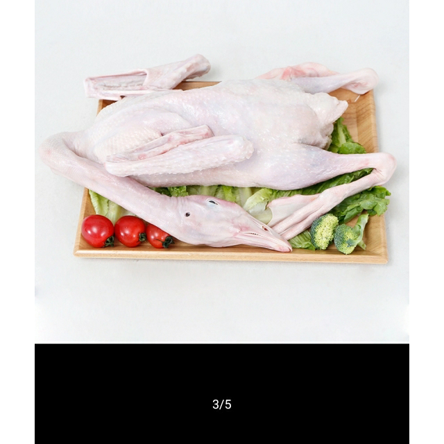 屋下鹅 现杀鹅肉3kg 农家散养土鹅嫩鹅现杀冷冻整只鹅肉新鲜大鹅禽肉