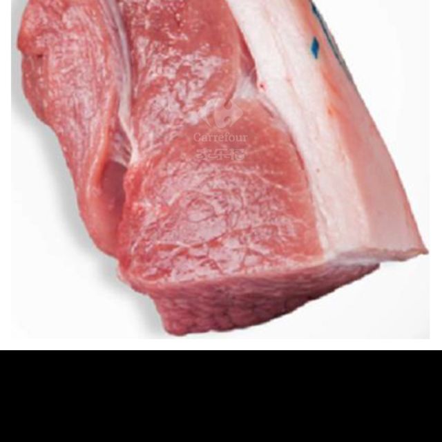 猪前腿肉后腿肉区分图图片