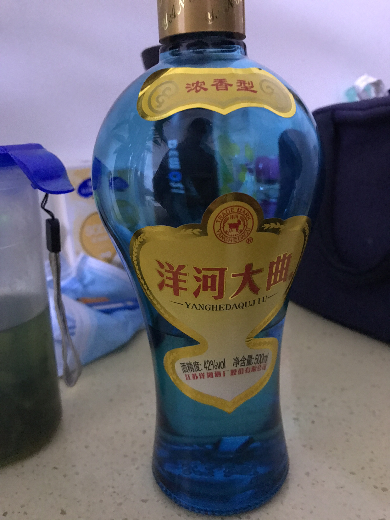 洋河(yanghe)洋河大麴(天藍瓶)42度500ml*6整箱裝濃香型白酒(新老包裝