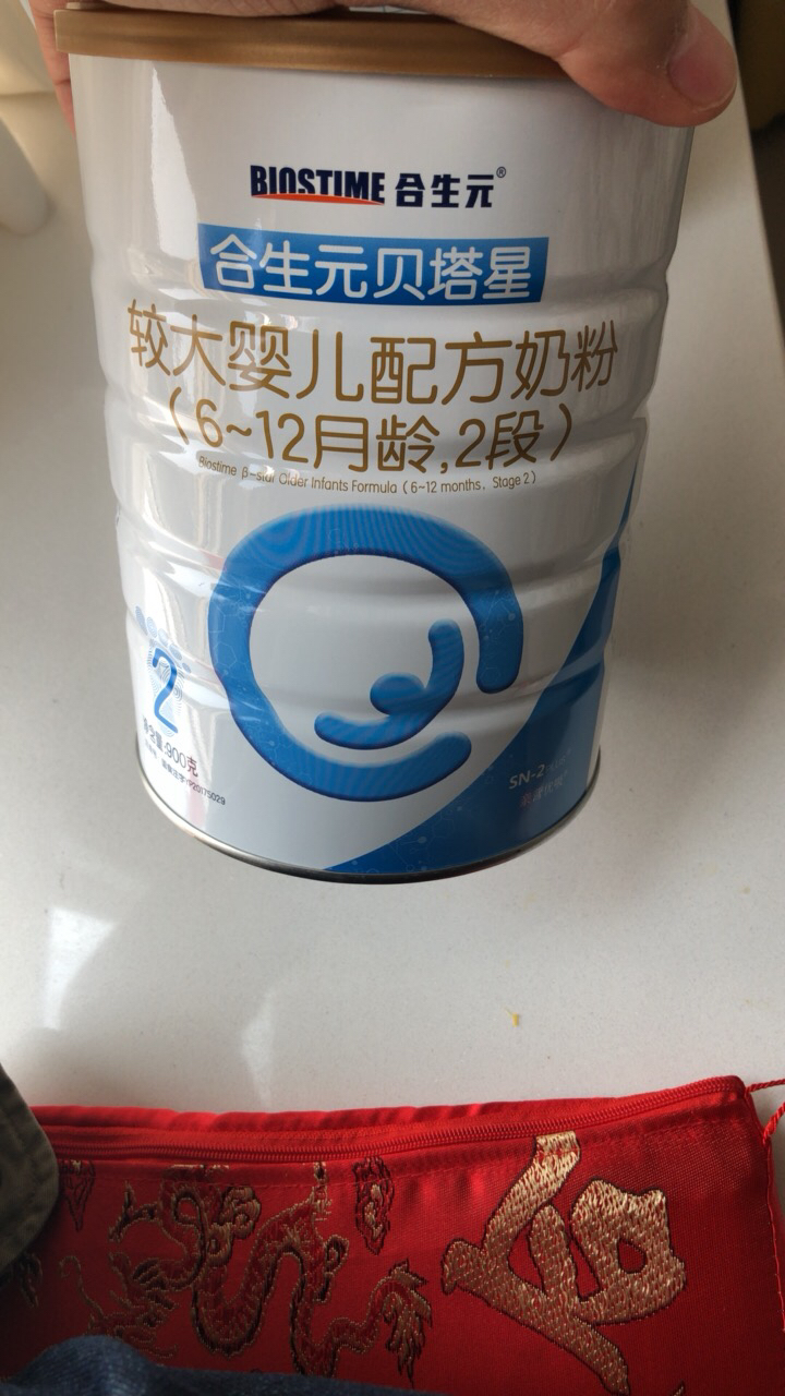 合生元(biostime)贝塔星 较大婴儿配方奶粉 2段(6-12个月) 法国原装原