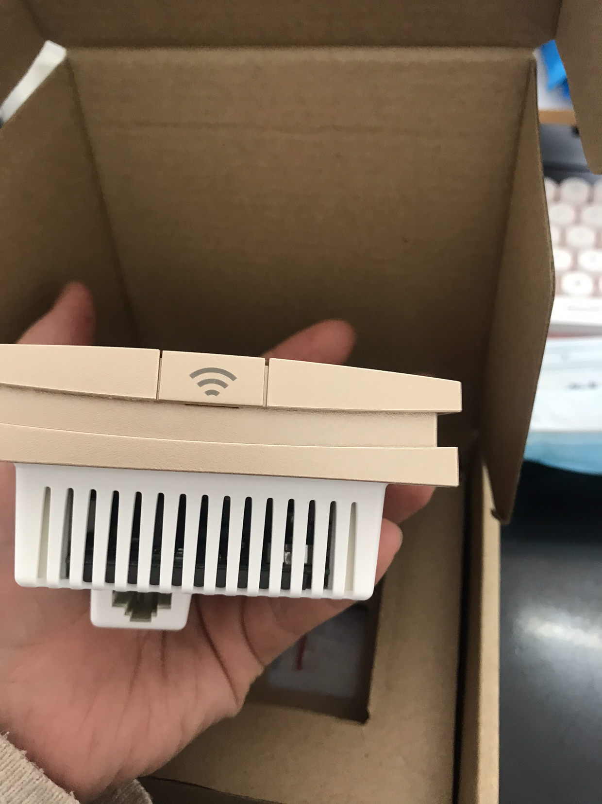 插座面板开关tl-ap1900gi-poe 无线ap面板式路由器1900m千兆双频5g