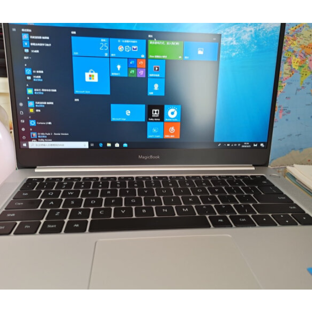 华为(huawei)荣耀magicbook pro 笔记本电脑(锐龙r7-3750h 8g内存 512