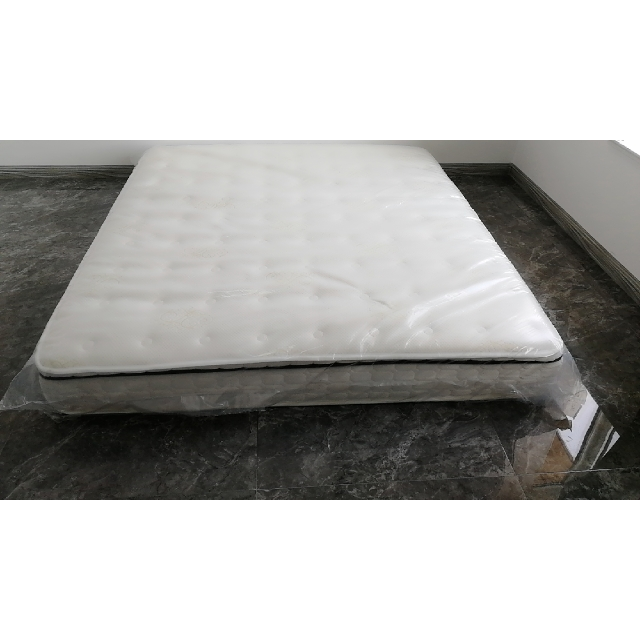 > 慕思 独筒弹簧卷包床垫 2cm天然乳胶床垫1.