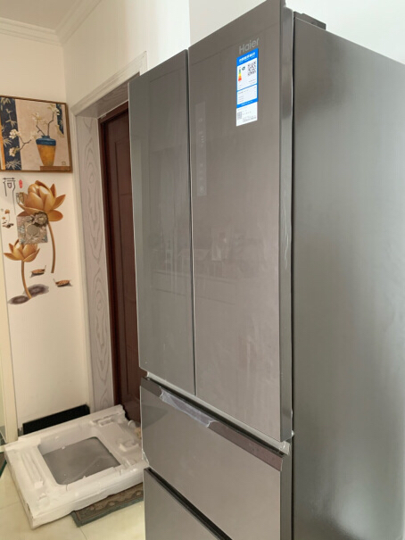 风冷无霜除菌保鲜净味彩晶钢化玻璃面板官方旗舰bcd-336wdgns晒单图