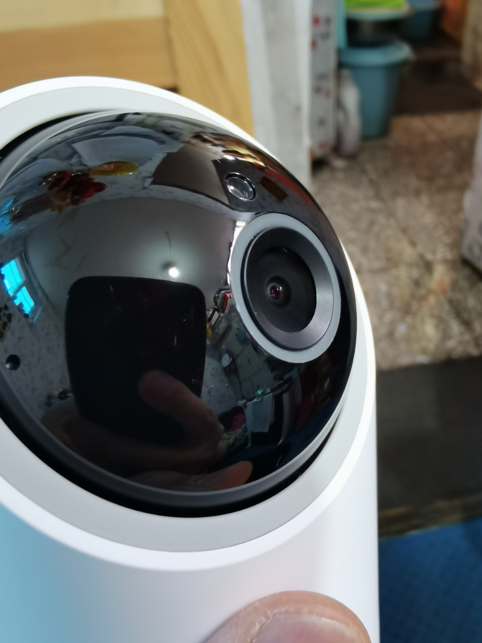 华为海雀高清家用安防监控ai智能hq1摄像头/64g microsd卡套装(1080p