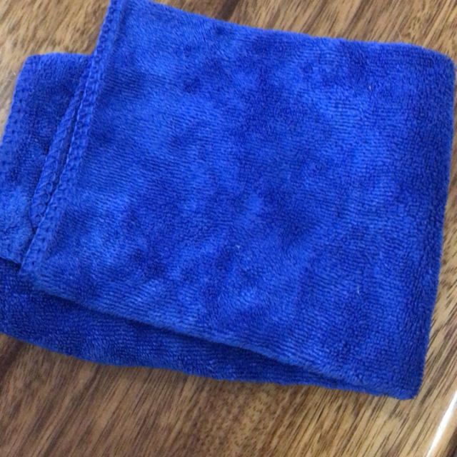 蓝色加厚洗车擦车布专用巾磨绒不留痕擦无痕汽车抹布大洗车擦玻璃保洁