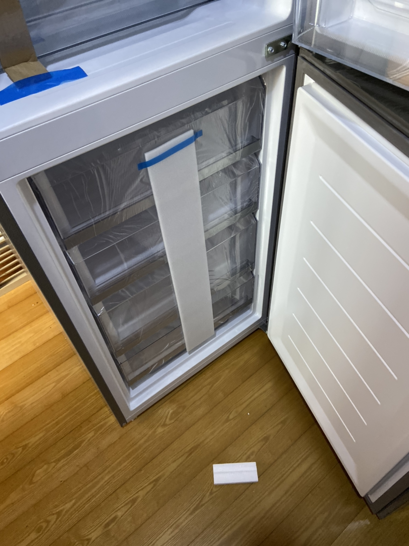 海尔bcd-309wmco 两门冰箱风冷无霜变频大冷冻节能海藏鲜彩晶玻璃三档