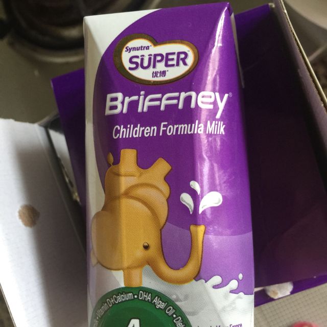 圣元优博布瑞弗尼4段儿童配方牛奶200ml6轻享装法国原装进口