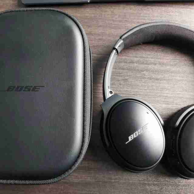 博士bosequietcomfort35iiqc35二代蓝牙降噪耳机头戴式耳机黑色