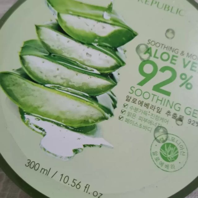 nature republic 纳益其尔 自然乐园 芦荟舒缓保湿凝胶 300ml 舒缓