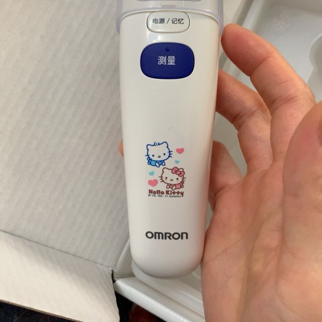 欧姆龙(omron)电子体温计 mc-872j 婴儿额温枪 儿童成人老人通用红外