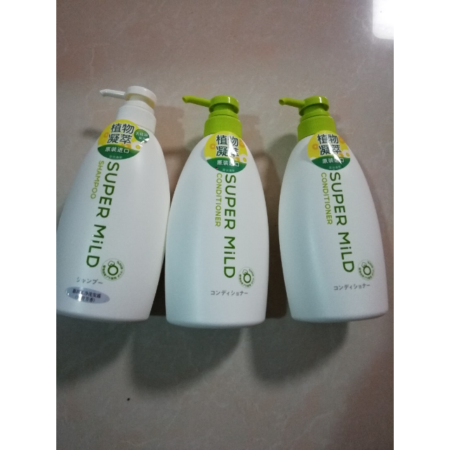 资生堂 惠润 super mild 柔净护发素 绿野芳香 600ml 日本进口新老