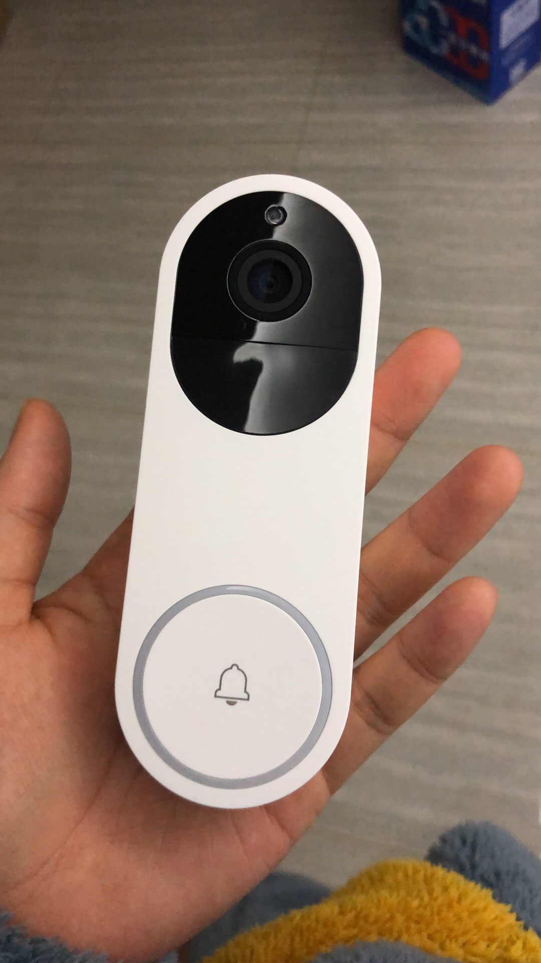 小默无线可视门铃套装小米生态智能门铃猫眼监控摄像头 小爱米家联动