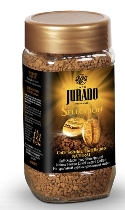 jurado/馥兰朵 西班牙原装进口美式冻干纯黑咖啡 低脂速溶无糖黑咖啡