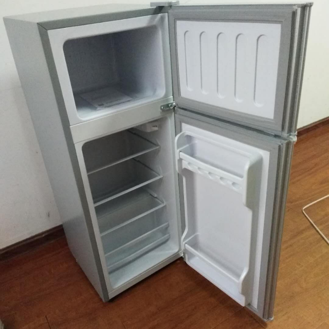 日普(ripu)bcd-148d一级能效 148升双门冰箱 家用小电冰箱 迷你小型