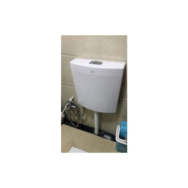东鹏卫浴蹲便器蹲坑式大便池家用蹲厕整套装卫生间防臭便盆冲水箱套装