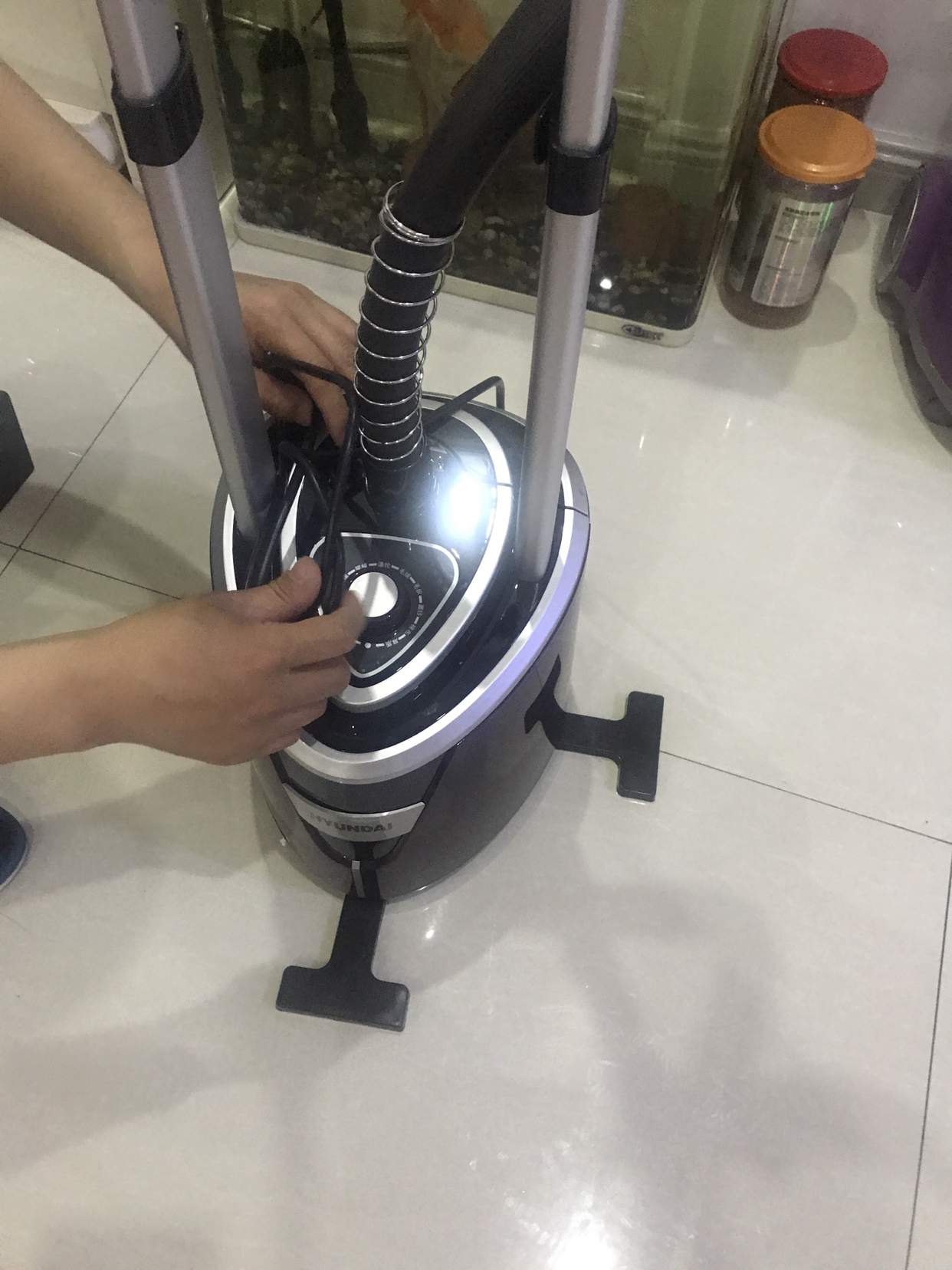 韩国现代手持双杆烫衣服挂烫机家用大功率蒸汽熨斗熨衣服熨烫机新款