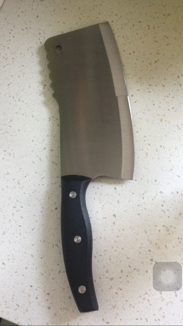 brk germany德国厨具文武刀5cr15mov不锈钢菜刀一体成型刀具锋利坚韧